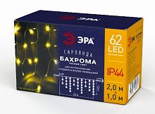 Гирлянда светодиодная ЭРА ENOB-2B Бахрома 2м*1м теплый свет 24V IP44 (80/960) (Б0041907)