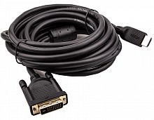 Кабель HDMI AM/DVI(24+1)M, 5м, CU, 1080P@60Hz, 2F, медь, VCOM <CG484GD-5M> (1/30)