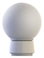 Светильник ЭРА Гранат полиэтилен IP20 E27 max 60Вт D150 ШАР БЕЛ (6/180) НБП 01-60-004