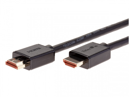 Кабель HDMI-19M --- HDMI-19M ver 2.0+3D/Ethernet ,2m Telecom <TCG215-2M> (1/60) фото 2