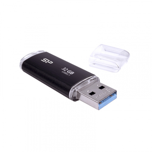 Флеш-накопитель USB 3.0  32GB  Silicon Power  Blaze B02  чёрный (SP032GBUF3B02V1K) фото 5