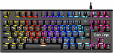 Клавиатура проводная механическая игровая DEFENDER Dark Arts GK-375 RU,Rainbow,87 клавиш, черная (1/20) (45375)