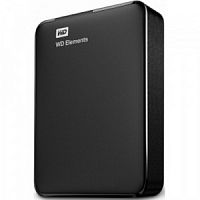 Внешний HDD  WD  4 TB  Digital Elements Portable чёрный, 2.5", USB 3.0 (WDBU6Y0040BBK-WESN)