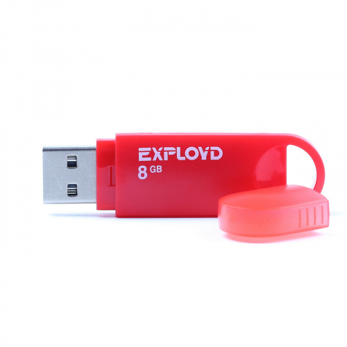 Флеш-накопитель USB  8GB  Exployd  570  красный (EX-8GB-570-Red) фото 2