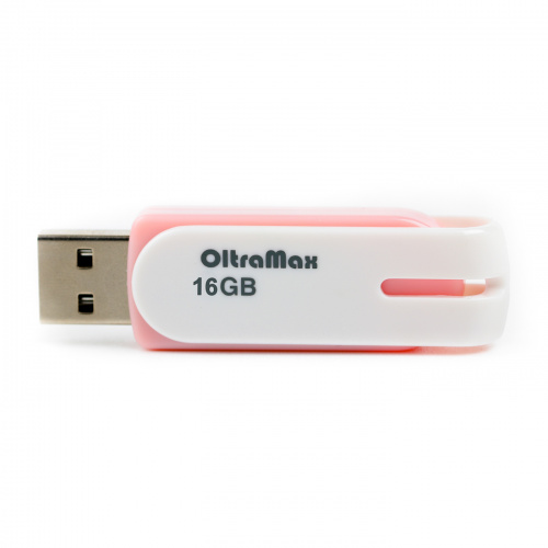 Флеш-накопитель USB  16GB  OltraMax  220  розовый (OM-16GB-220-Pink) фото 2