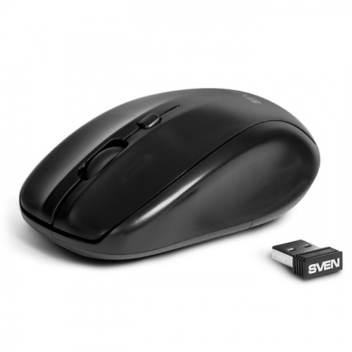 Беспроводная мышь SVEN RX-305 Wireless черная (1/60) (SV-03200305W)