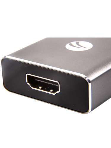 Aдаптер USB 3.1 Type-Cm -->HDMI A(f) 4K@60Hz, Aluminum Shell, VCOM<CU423T>(1/72) фото 3