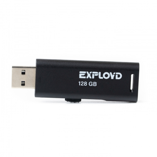 Флеш-накопитель USB  128GB  Exployd  580  чёрный (EX-128GB-580-Black)