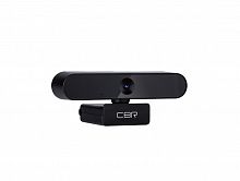 Веб-камера CBR CW 870FHD Black, с матрицей 2 МП,1920х1080, USB 2.0, встр. микр. с шумоподавлением, автофокус, чёрный (1/100)