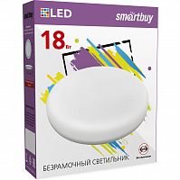 Светильник светодиодный SMARTBUY безрамочный BDL круг 18Вт/6500К (SBL-BDL-18-65K) (1/60)