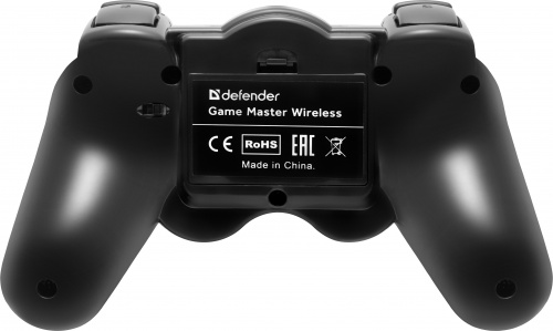 Беспроводной геймпад DEFENDER Game Master Wireless, 2 дж, 10 кн, USB, черный (1/20) (64257) фото 11