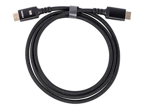 Кабель HDMI 19M/M,ver. 2.1 8KX60Hz (Econom) оплетка 1.5m iOpen <ACG859B-1.5> (1/50)