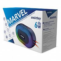 Компактная портативная колонка Smartbuy MARVEL, 6Вт, Bluetooth, MP3, FM-радио, микрофон (SBS-5510) (1/40)