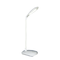 Светильник светодиодный RITMIX настольный LED-310 White, 16 LED, 3Вт, 150лм, 6000К, 3 уровня яркости, аккумулятор 1200мАч (1/50) (80001283)