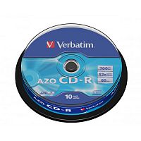 Диск VERBATIM CD-R 80 (52х) DL+ CB-10 (200) (удалить)