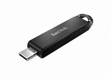 Флеш-накопитель USB 3.1  256GB  SanDisk  Ultra USB Type-C, чёрный (SDCZ460-256G-G46)