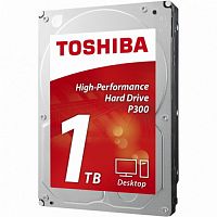 Внутренний HDD  Toshiba 1TB  P300  High-Performance BULK, SATA-III, 7200 RPM, 64 Mb, 3.5'' (HDWD110UZSVA)