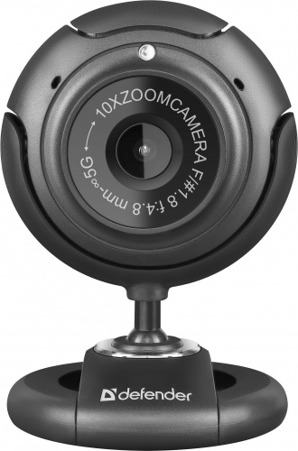 Веб-камера DEFENDER C-2525HD, 2 Мп., USB 2.0, встроен. Микрофон, черный (1/50) (63252) фото 11