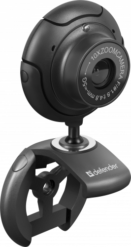 Веб-камера DEFENDER C-2525HD, 2 Мп., USB 2.0, встроен. Микрофон, черный (1/50) (63252) фото 6
