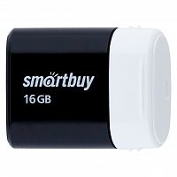 Флеш-накопитель USB  16GB  Smart Buy  Lara  чёрный (SB16GBLARA-K)
