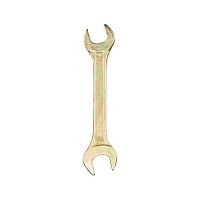 Ключ гаечный REXANT рожковый 14х15 мм, желтый цинк (10/320) (12-5825-2)