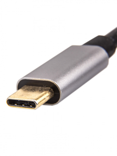 Кабель-адаптер USB 3.1 Type-Cm --> DP(m) 4K@60Hz, 1.8m , PD,Aluminium Shell, VCOM <CU422MCPD-1.8M> (1/75) фото 2
