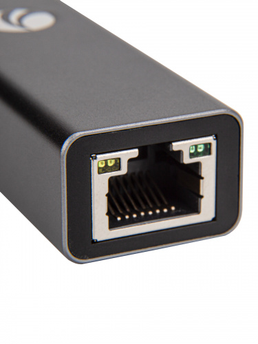 Кабель-переходник USB 3.0 (Am) --> LAN RJ-45 Ethernet 1000 Mbps, Aluminum Shell, VCOM <DU312M> (1/150) фото 4