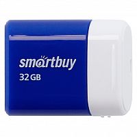 Флеш-накопитель USB  32GB  Smart Buy  Lara  синий (SB32GBLARA-B)