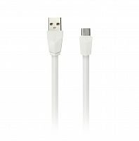 Кабель SMART BUY USB - micro USB, плоский,   белый, 1.0 м(iK-12r white) (1/60)