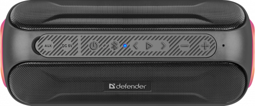 Портативная колонка Defender Enjoy S1000 20Вт, bluetooth 4.2., cветодиодная подсветка, черный (1/20) (65688) фото 3
