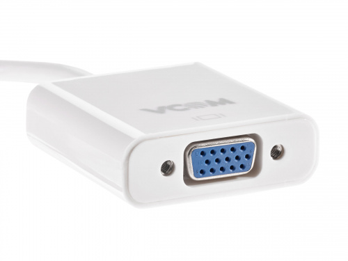 Кабель-адаптер USB 3.1 Type-Cm --> VGA(f) 1080@60Hz, 10Gbps , 0,15m VCOM <CU421> (1/72) фото 5