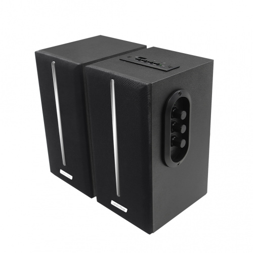 Акустическая система SmartBuy X-CORP,2.0, мощность 6 Вт, МДФ, Bluetooth LED (SBA-5000), черный (1/12) фото 3