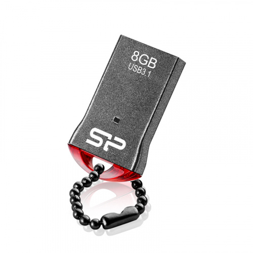 Флеш-накопитель USB 3.0  8GB  Silicon Power  Jewel J01  красный (SP008GBUF3J01V1R) фото 2