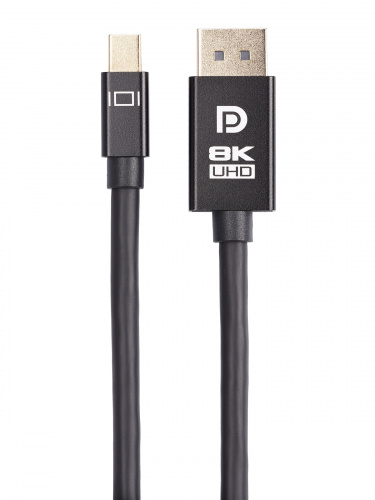 Кабель 1.4V Mini DisplayPort M <--> Display Port M 1,8м  4K@120HZ 8K@60HZ Telecom (TA683M-1.8M) (1/60) фото 8