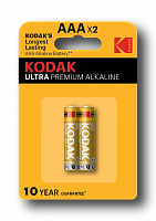 Элемент питания KODAK ULTRA PREMIUM LR03 2BL (24/192) (Б0064257)