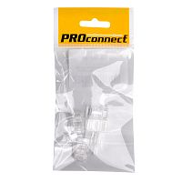 Разъем RJ-45(8P8C) PROconnect Light под витую пару, UTP, категория 5e, пакет, 5шт. (5/50) (05-1021-6-9)