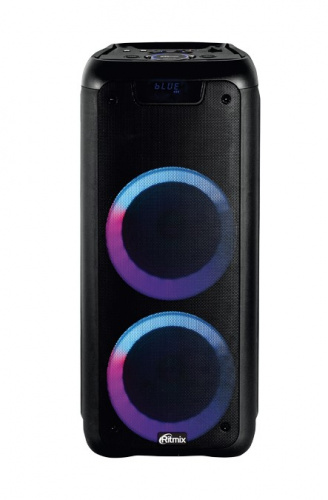 Портативная акустика напольная RITMIX SP-890B black Bluetooth, FM-радио, RGB-подсветка, AUX, USB, microSD, черный (1/2) (80001212)