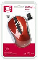 Беспроводная мышь Smart Buy ONE 329AG-R, красный (1/60) (SBM-329AG-R)