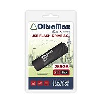 Флеш-накопитель USB  256GB  OltraMax  310  чёрный (OM-256GB-310-Black)