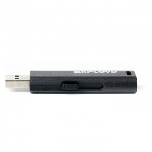 Флеш-накопитель USB  16GB  Exployd  580  чёрный (EX-16GB-580-Black) фото 3