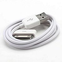 Кабель USB для iPhone 4/3G/3Gs, белый, 1 м. (20) (143999)
