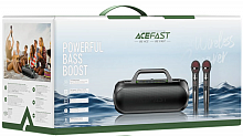 Колонка портативная ACEFAST K1 Party, 2mic, пластик, Bluetooth 5.0, 200 Вт, FM, TF, AUX, TWS, 18000mAh, цвет: чёрный (1/4) (6974316282792)