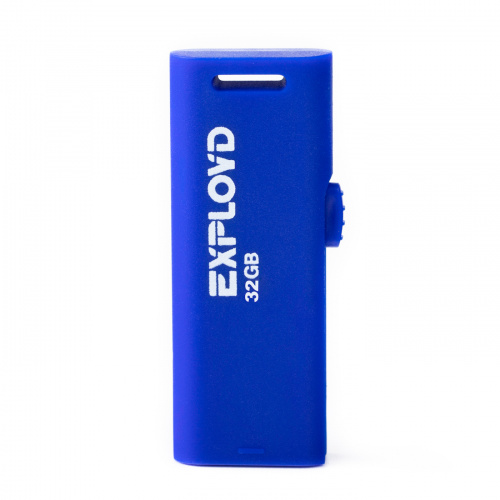Флеш-накопитель USB  32GB  Exployd  580  синий (EX-32GB-580-Blue) фото 4