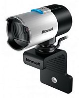 Веб-камера Microsoft LifeCam Studio USB2.0 с микрофоном, серебристый (Q2F-00018)