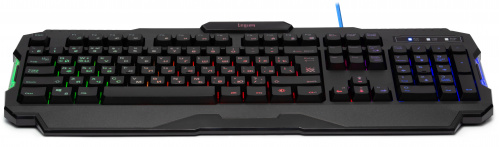 Клавиатура проводная игровая DEFENDER Legion GK-010DL, RGB подсветка, влагоустойчивая, черная (1/20) (45010) фото 9
