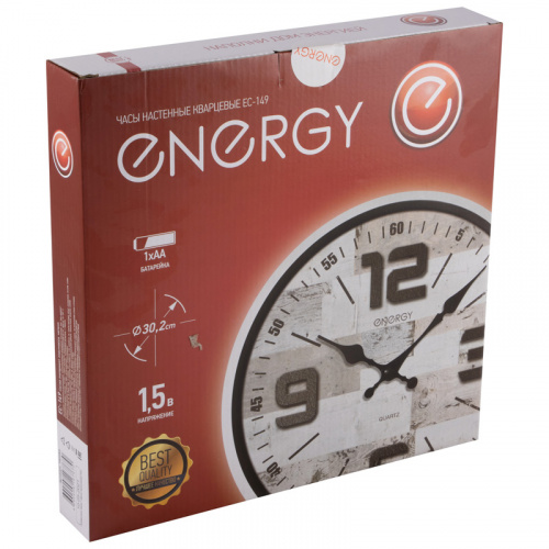 Часы настенные кварцевые ENERGY модель ЕС-149 (1/10) фото 4