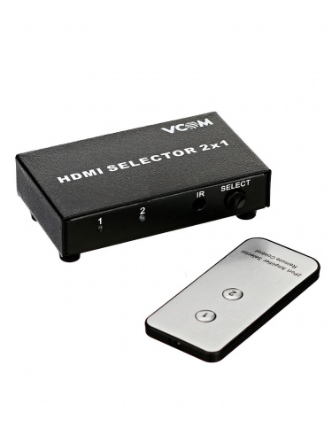 Переключатель HDMI 1.4V  2=>1 VCOM <DD432> (1/20) фото 2