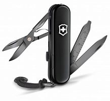 Нож перочинный Victorinox Signature Lite Onyx Black, 58 мм., 8 функций, чёрный (подар. коробка) (0.6226.31P)