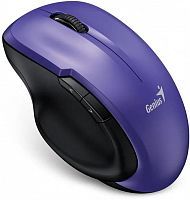 Беспрводная мышь GENIUS Ergo 8200S бесшумная, BlueEye 1200 dpi, 5 кн., батарея AA, фиолетовый (1/40) (31030029402)