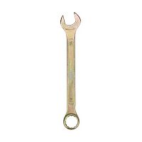 Ключ гаечный REXANT комбинированный (накидной + рожковый) 15 мм, желтый цинк (10/240) (12-5810-2)